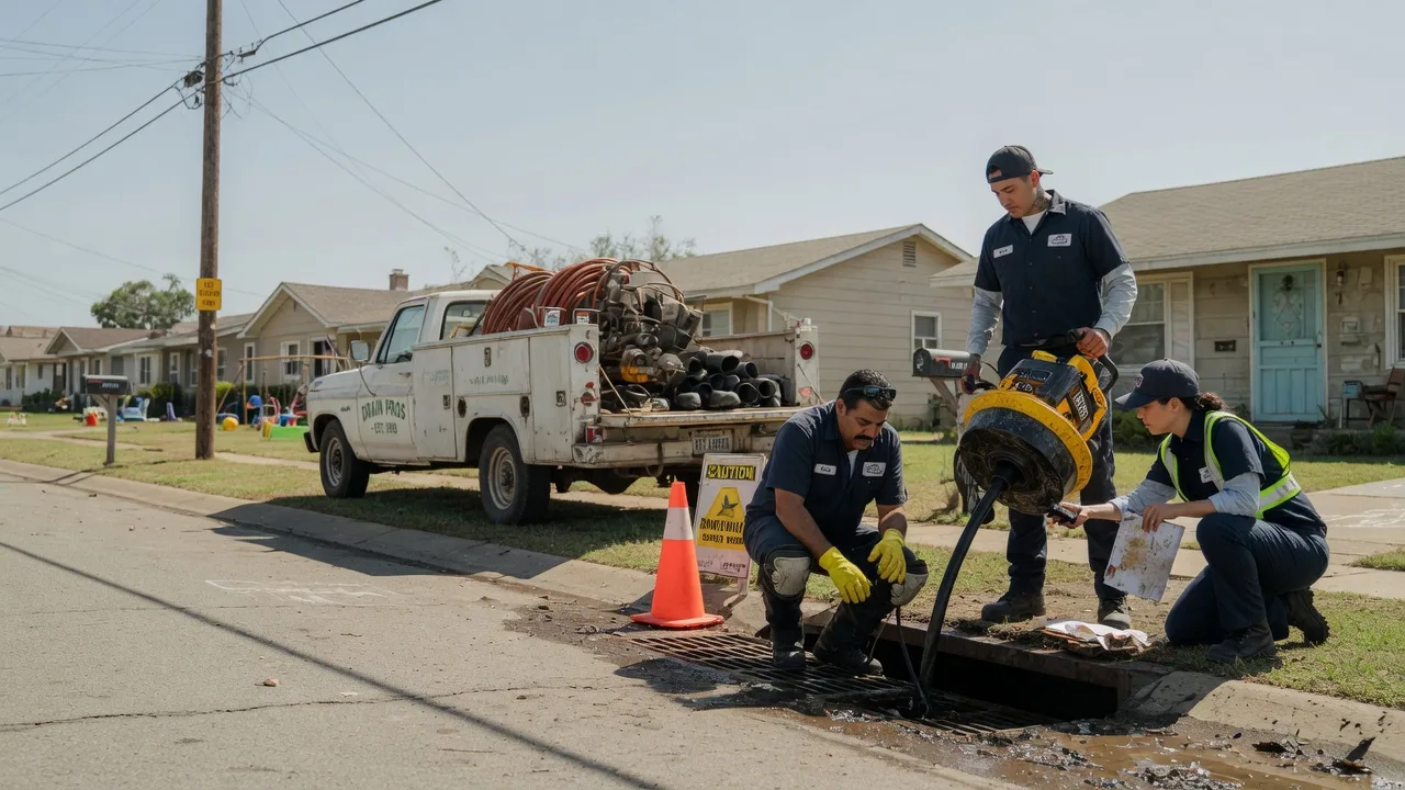 Drain Cleaning in Muscadine, AL near me